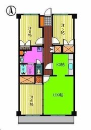 グランドール小坂の間取り画像