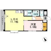 コンフォール空港通りの間取り画像