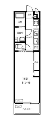 Habita－K（アビタ・ケイ）の間取り画像