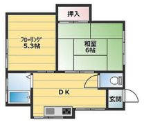 あすなろ荘の間取り画像