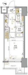 GROWS NISHI YOKOHAMAⅡの間取り画像