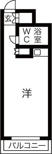 シンコーメゾン扇町の間取り画像