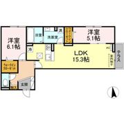 セレスティア東葛西Ⅱの間取り画像
