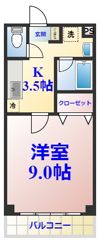インパレスサクラの間取り画像