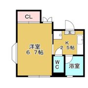 コスモハウスⅡの間取り画像