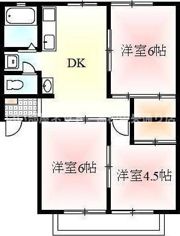 小倉ハイツA棟の間取り画像