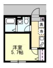 ダイヤモンドテラス山手の間取り画像