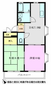 プリムローズA棟の間取り画像