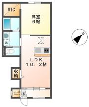 リヴェールの間取り画像