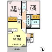 グランテラス上泉の間取り画像