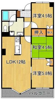 パラシオ高塔の間取り画像