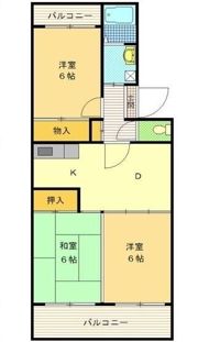 サンシティヒコタB－3の間取り画像