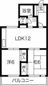 二葉レヂデンスの間取り画像