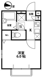 メゾンYAMAの間取り画像