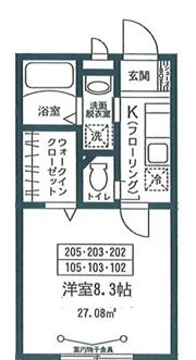ウェルコートの間取り画像