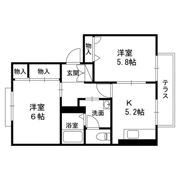 エスペランサ桜木の間取り画像