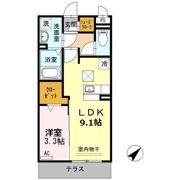 プリマテラッセの間取り画像