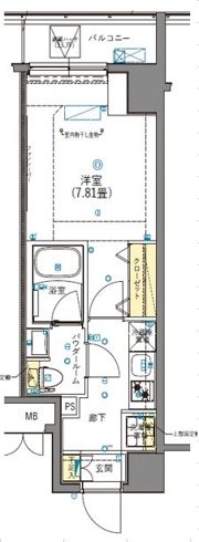 SHOKEN Residence早稲田の間取り画像