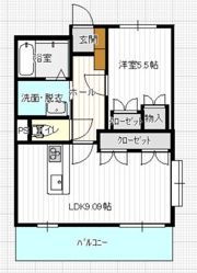 M・ポラールの間取り画像