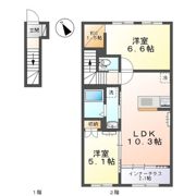 CEDAR RBⅡの間取り画像