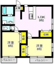 エスパシオC棟の間取り画像