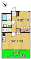 花みずきの間取り画像