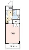 グランデュールアサノの間取り画像