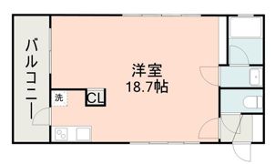 ユーハウス3の間取り画像