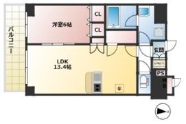 THE MUTUAL 江坂の間取り画像