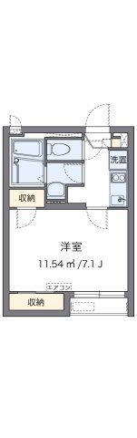 クレイノレーヴ かえでの間取り画像