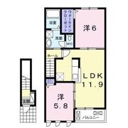 モルゲンロートⅡの間取り画像