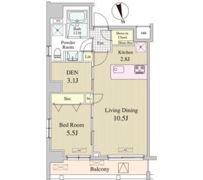 アルプエンテ大手町の間取り画像
