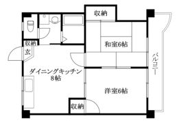 フォルム山越の間取り画像