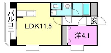ウインド・ビュー大街道の間取り画像