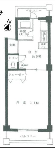 三富王子マンションの間取り画像