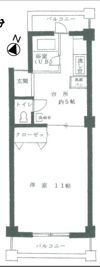 三富王子マンションの間取り画像
