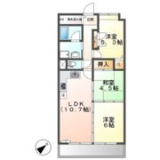クリーンピア米子加茂町の間取り画像