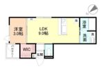 TRES神通の間取り画像