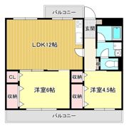 ライフィットコート加広の間取り画像