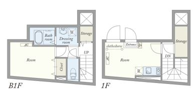 後楽プレイスの間取り画像