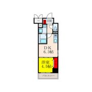クローバー・レジデンス城東放出の間取り画像