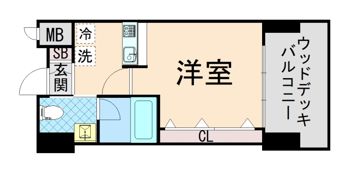 W.O.B.ROKKOHMICHIの間取り画像