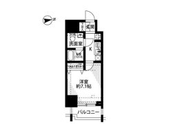 プレール・ドゥーク北千住の間取り画像
