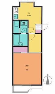 メルシーハイツの間取り画像