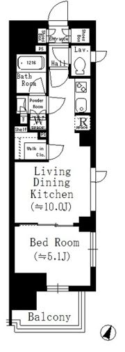 シティカレント新大阪の間取り画像