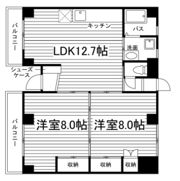オギノ25ビルの間取り画像