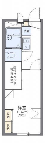 レオパレス沢野の間取り画像