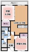 レーベンくすのきの間取り画像