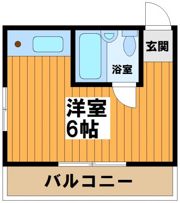 桜コーポの間取り画像