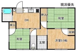 加藤貸家の間取り画像